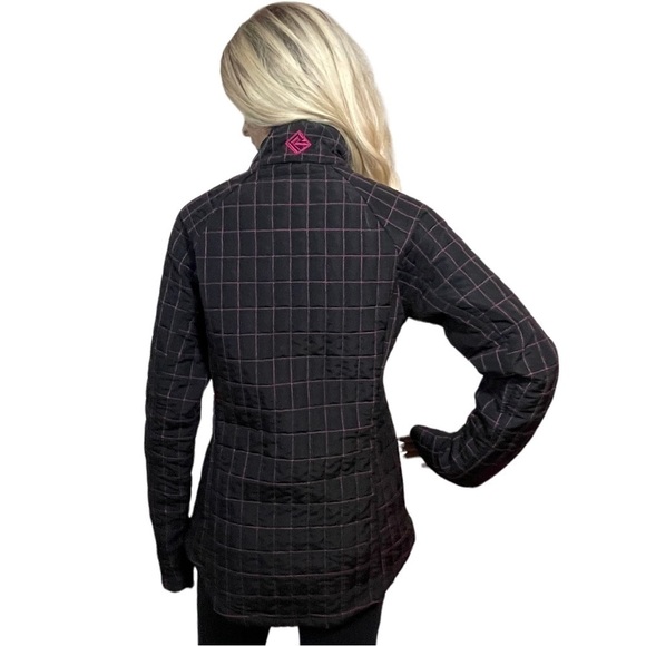 ROCK & roll Cowgirl Black and pink quilted lightweight jacket - Picture 7 of 10